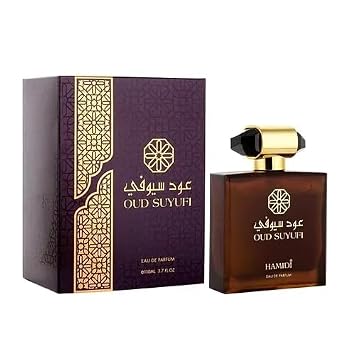 Hamidi Oud Suyufi Eau De Parfum Spray 110ml - Long-Lasting Unisex Fragrance for Men & Women - 3.7 Fl Oz