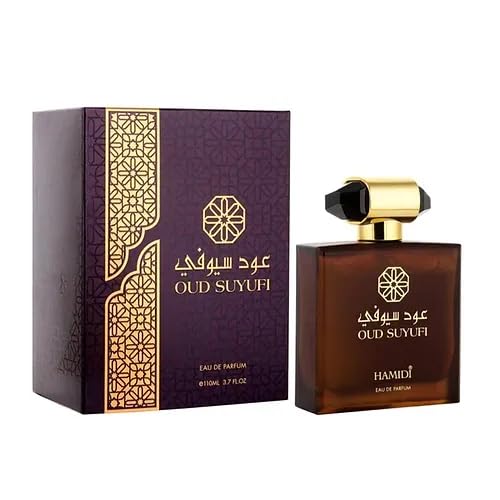 Hamidi Majd al Oud Eau De Parfum Spray (100ml) - Long-Lasting Unisex Fragrance for Men & Women - 3.4 Fl Oz