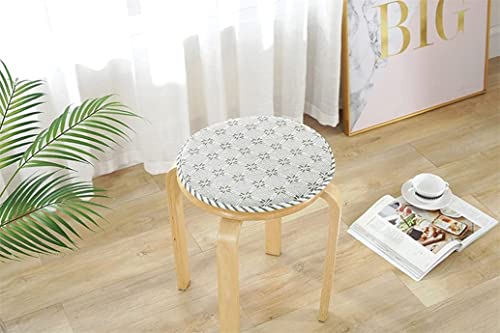 Coussin de chaise de patio extérieur et salle à manger lot de 2 ronds 40cm - 3