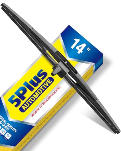 Image of 5 PLUS 14 inch Rear Wiper Blade Replacement for Honda Pilot 2015-2009 BACK Windshield Wiper Blade (14-F)