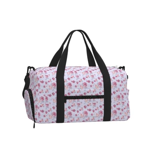 Bolso bandolera Red Roses de estampado floral para tus sesiones de fitness y escapadas