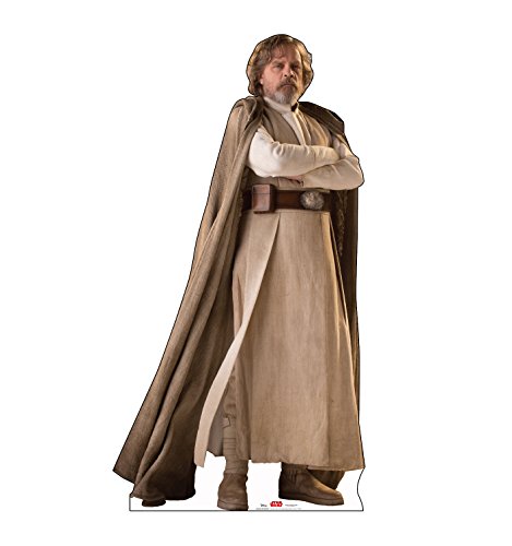 Cardboard People Luke Skywalker Life Size Cardboard Cutout Standup - Star Wars: Episode VIII - The Last Jedi (2017 Film)