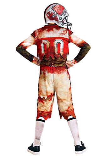 Disfraz Completo de Niño Jugador de Fútbol Zombie miniatura 3