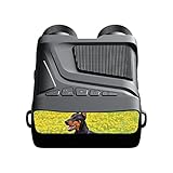 ⋉【Agarre de ingeniería】Los binoculares Night Vision están diseñados para ser más livianos y pequeños, utilizando material ABS de alta calidad y agarre ergonómico. Es muy cómodo y antideslizante.