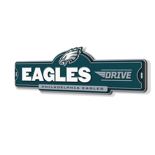 YouTheFan NFL Philadelphia Eagles 3D Street Sign