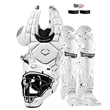 EvoShield G2S Fastpitch Catcher's Gear Kit - White, Adult Size