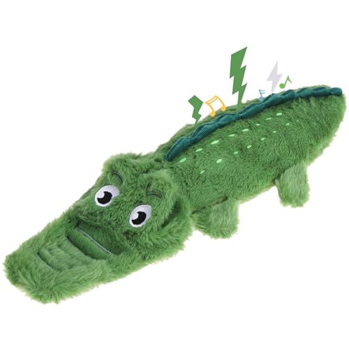 Mihachi No Stuffing Crinkle Crocodile Toy