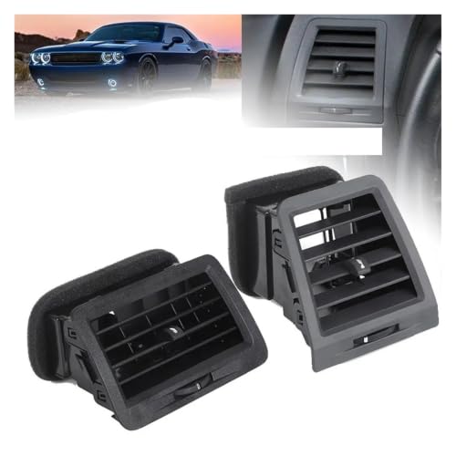 Salida de aire para salpicadero Dodge Challenger 2008-2014, rejilla de aire acondicionado, 2 uds 3