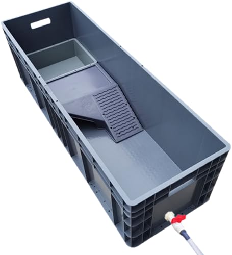 Lusonbin �T ���� �J���p ���݂̂���f�� �v���X�`�b�N �傫�� ��v �ϋv�� ঒��ޗ����ނ̎���ɐB�x�e�p�ɓ�����������r �T �����ڂ��� �ώ@ �E���h�~ ���S�Ҍ��� (120x40x34cm,�O���[)