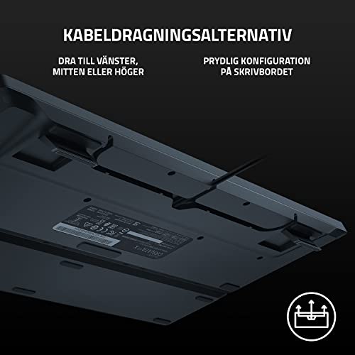 Ornata V3 X - Tastiera da gioco a basso profilo (interruttori a membrana silenziosi, tastiere con rivestimento UV, design durevole, resistente agli schizzi, supporto per scrittura ergonomica) - Tastiera gaming - Immagine 5