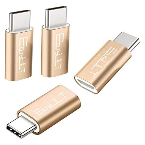 EasyULT Adaptador USB Type C a Micro USB, 4 Pack Cover