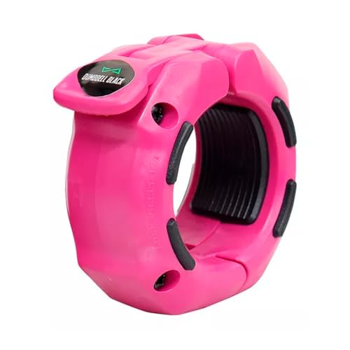Par Presilha feminina Barra Olímpica Crossfit 50mm Lock Jaw Db Rosa
