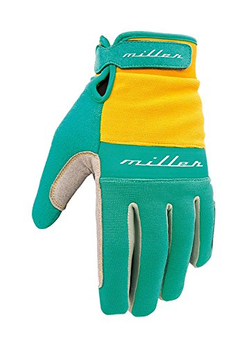 Miller Division S02GM0003 - Guantes, Color Azul Turquesa, Talla S