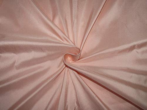 Dupion 100% pure soie Rose pastel 137cm | Tissu haut de gamme