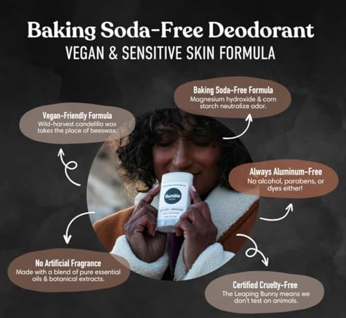 Humble Simple And True. DE112S-PS Humble Brands Aluminum-Free Deodorant, Vegan And Cruelty- Free thumb #6