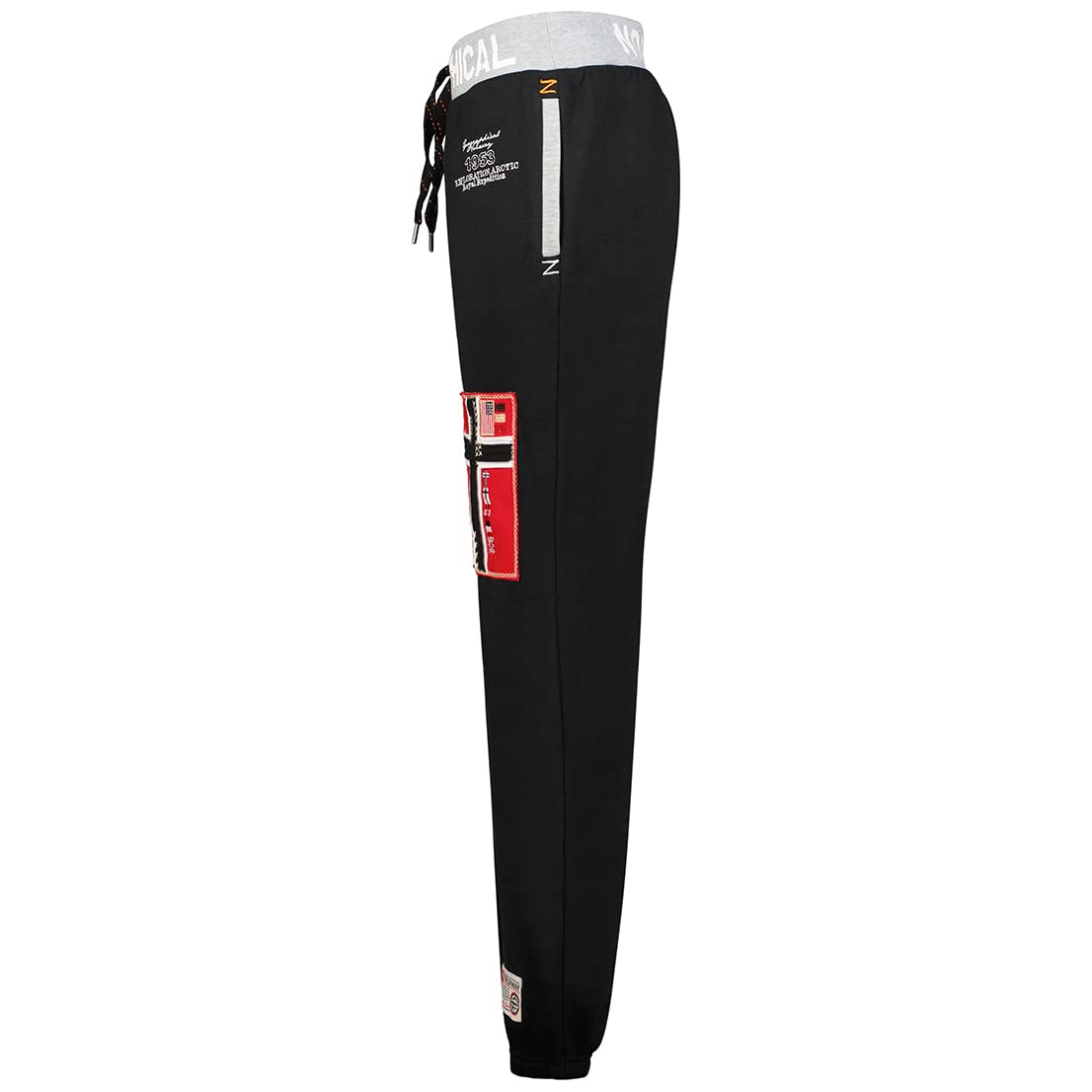 Geographical Norway Myer Men Distribrands - Pantalon Jogging Imprimé Style Casual - Vêtements Qualité Sport Confortable Doux - Survêtement Homme Decontracté Coton