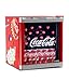 °CUBES Original Coca-Cola PopArt Mini Kühlschrank Rot (48L) - Getränkekühlschrank mit Glastür, leise & energieeffizient - Perfekt für Büro, Partys & Gaming - Cooler Flaschenkühlschrank - Für Getränke