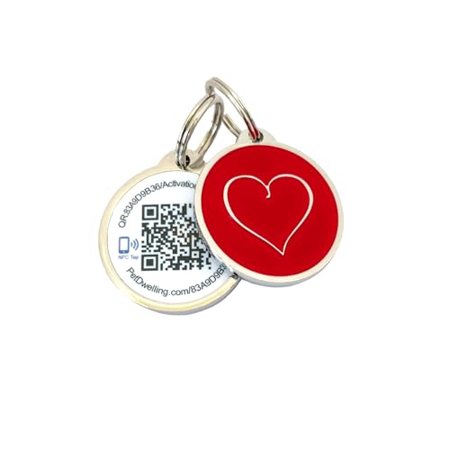 Médaille QR code pour chien alerte de localisation instantanée par e-mail en cas de perte - 7