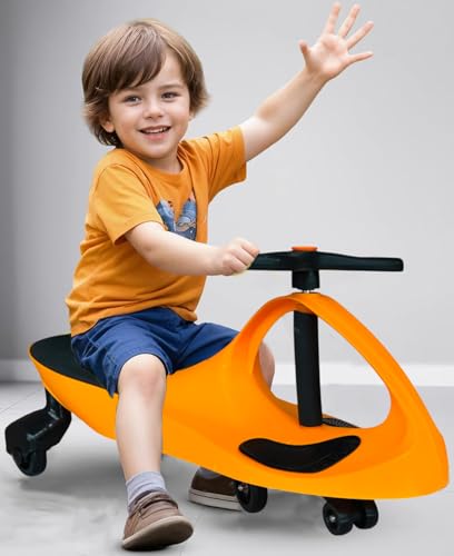 Image of Wishmaster Swing Magic Butterfly Panda Car for Kids, Twister Ride on, Non Battery Operated Baby Push Rider Without Music & Light | Self-Balancing Twist Steering | Age 2-8 Years