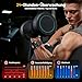 Smartwatch Herren 1000 mAh Akku/1,52" HD Touchscreen, mit Bluetooth Anrufe/110+ Sportmodi/24H Herzfrequenz/IP68 Wasserdicht/Schlafmonitor, Schrittzähler Fitnessuhr für Android iOS (Stahlband)