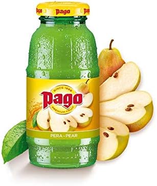 Pago-Pear-100% Natural Fruit and Vegan Friendly 200ml (pack of 12)