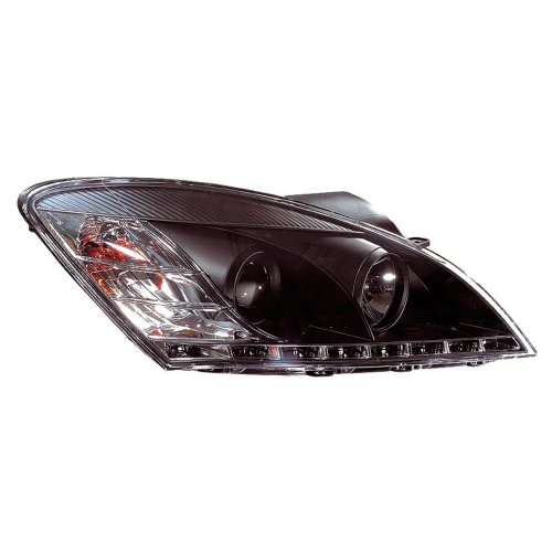 Phares look-diurnes Kia Cee'd noirs contre la baisse de visibilité nocturne