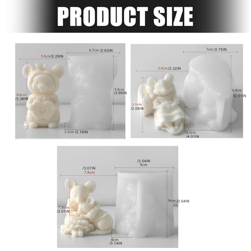 Moldes de silicona de queso antiadherentes que evitan roturas en tus velas y jabones 4