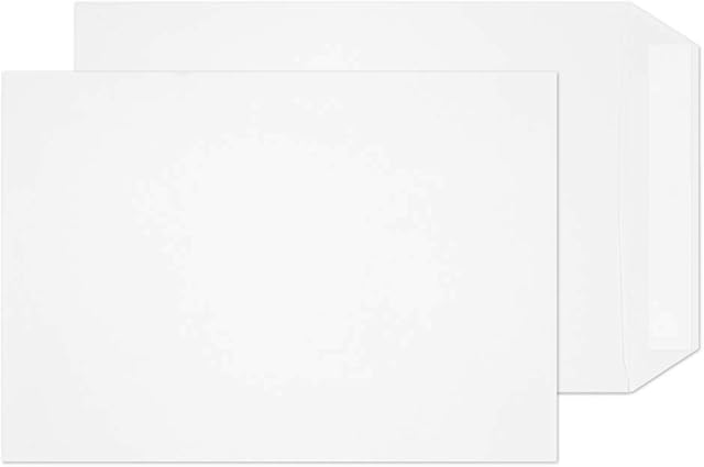 Blake Purely Everyday C5 229 x 162 mm 100 gsm Pocket Peel & Seal Envelopes (11893PS) White - Pack of 500