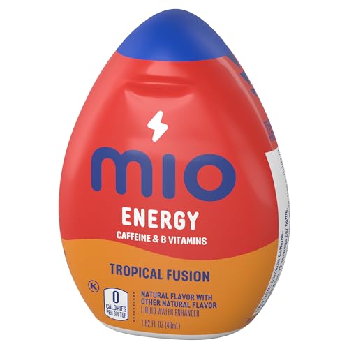 Image of MiO Energy Tropical Fusion Naturally Flavored Liquid Water Enhancer 1.62 Fl Oz (Pack of 12)