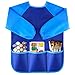 Kuuqa Waterproof Children Art Smock Kids Art Aprons with 3 Roomy Pockets,Painting Supplies (Paints and brushes not included)