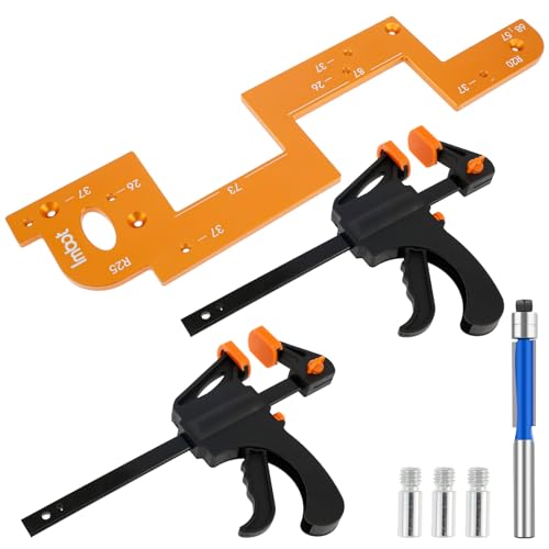 LYDODOKA Arc Grooving Mold, Aluminum Alloy Arc Grooving Auxiliary Tool with 12