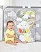 Skip Hop Expandable Baby Gate, Playview Enclosure, Silver Lining Cloud