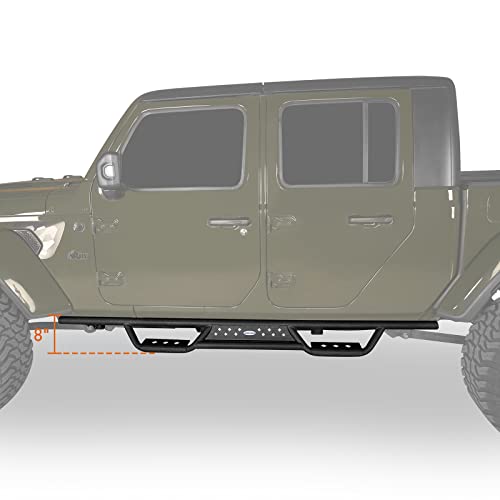 Estribos laterales para Jeep Gladiator JT 2020-2026 (par) miniatura 4