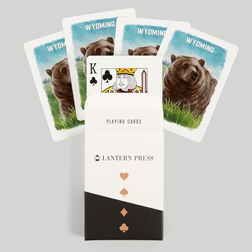 Baraja de Poker Wyoming Osos Acuarela 52 Cartas miniatura 6
