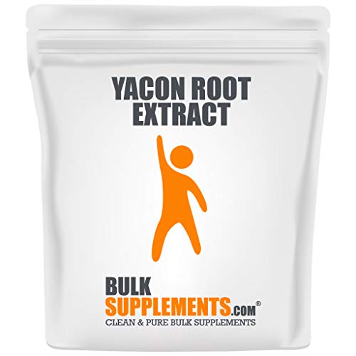 BulkSupplements.com Yacon Root Extract - Keto Sweetener - Sugar Substitutes - Fiber Sweetener - Natural Sweetener - Pure Sweetener (100 Grams - 3.5 oz)