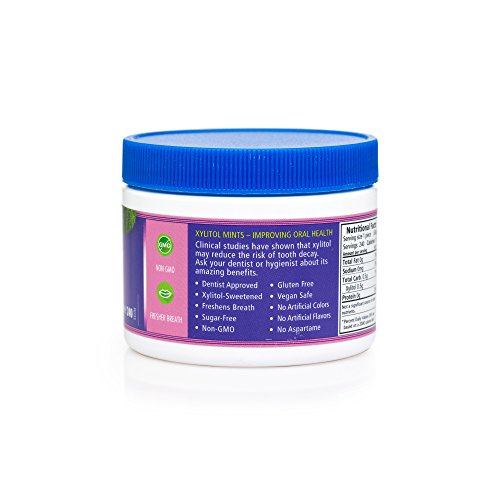 image for Spry Xylitol Berry Blast Mints Sugar Free Candy - Promote Oral Health,