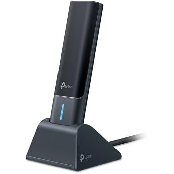 TP-Link Archer TXE70UH Wifi Stick for PC USB WLAN Adapter AXE5400 Dual Band MU-MIMO WPA3 USB 3.0 Only Compatible with Windows 10/11