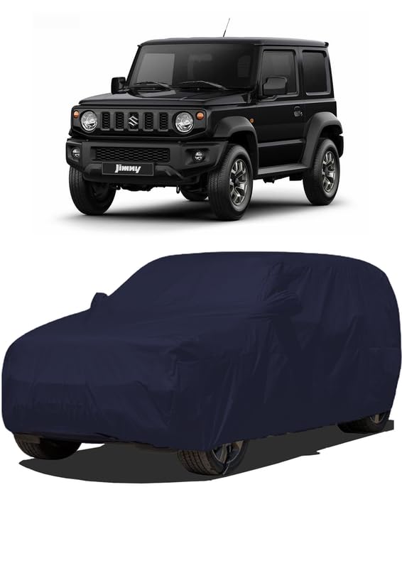 Image of J S R Waterproof Body CAR Cover for MARUTIU Suzuki JIMNY (MARUTIU Suzuki JIMNY CAR Cover | JIMNY CAR Cover | JIMNY CAR Cover Waterproof | CAR Cover for JIMNY)
