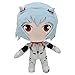 22cm/8,6"Evangelion Rei Peluche Poupée Anime Eva Ayanami Fille Modèle Rei Ayanami Peluche, EVA Rei Peluche Doux Poupée Mignonne pour Les Fans d'Anime EVA (A)