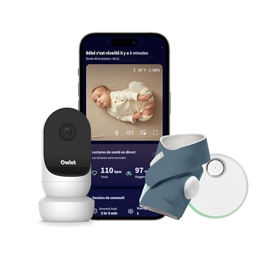 Babyphone Owlet Dream Sock pour calmer l angoisse des nuits de bebe