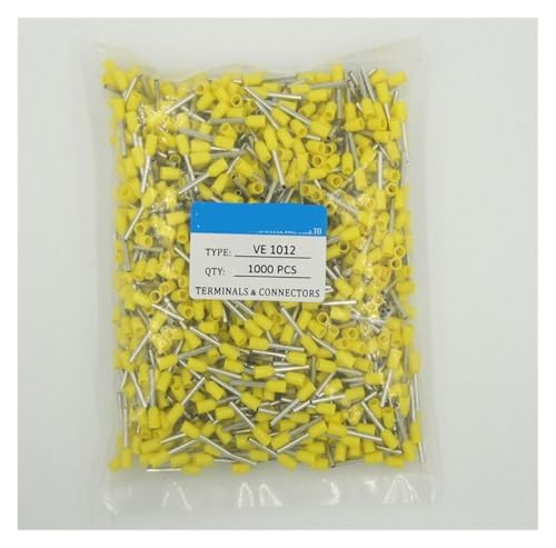 Casquillos de cordón E1012 para cables de 1,0 mm2 y terminales 18 AWG 2