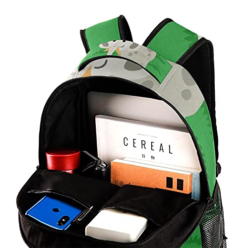 Sac à dos chouette avec sangles ajustables et grand compartiment - 4