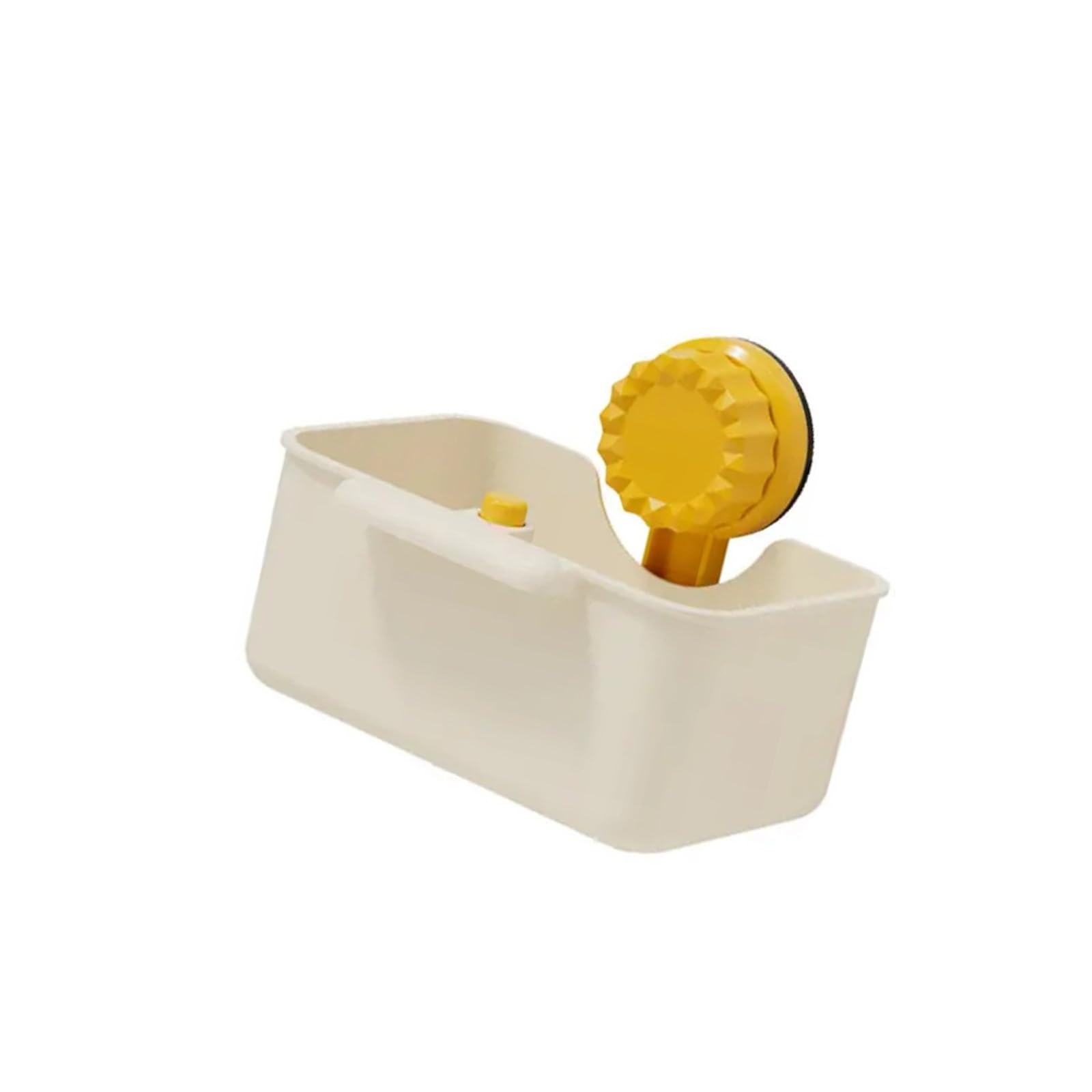 Construction Rotating Suction Cup Sink Strainer Multifunctional Removable Basket Efficient Filter for Fruit Vegetables