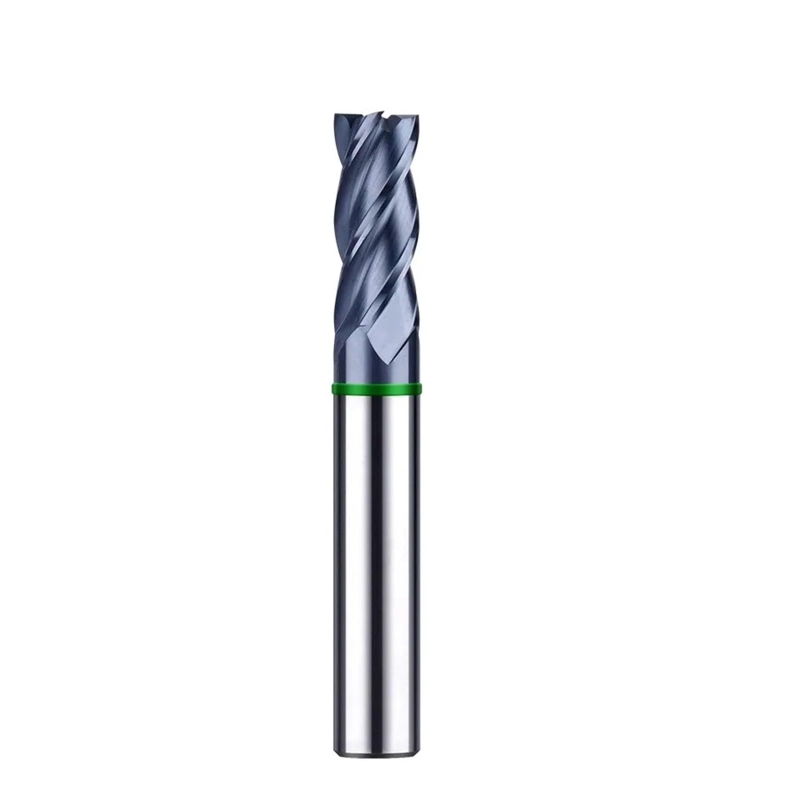 1 Uds HRC50 fresas de extremo plano carburo tungsteno 4 flautas acero for centro mecanizado CNC herramientas corte fresado(8.0x35Cx8Dx100L)