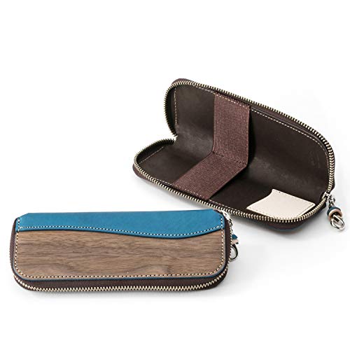 ペンケース 天然木&本革仕様