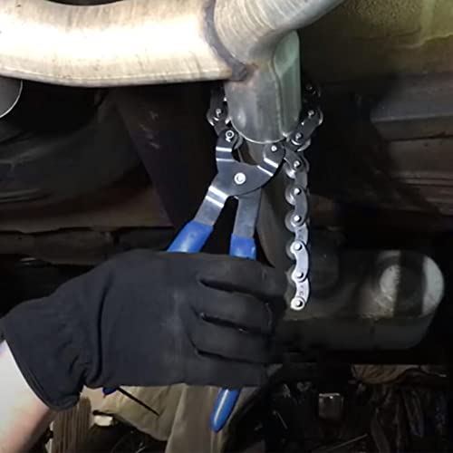 Smotivepro Exhaust Pipe Cutter Tailpipe Cutter 3/4 Inch To 3 Inch (19-76Mm) Chain Muffler Pipe Cutter For Quiet Cutting, 14Blades, Suitable For On And Off Vehicle Use #TOP5