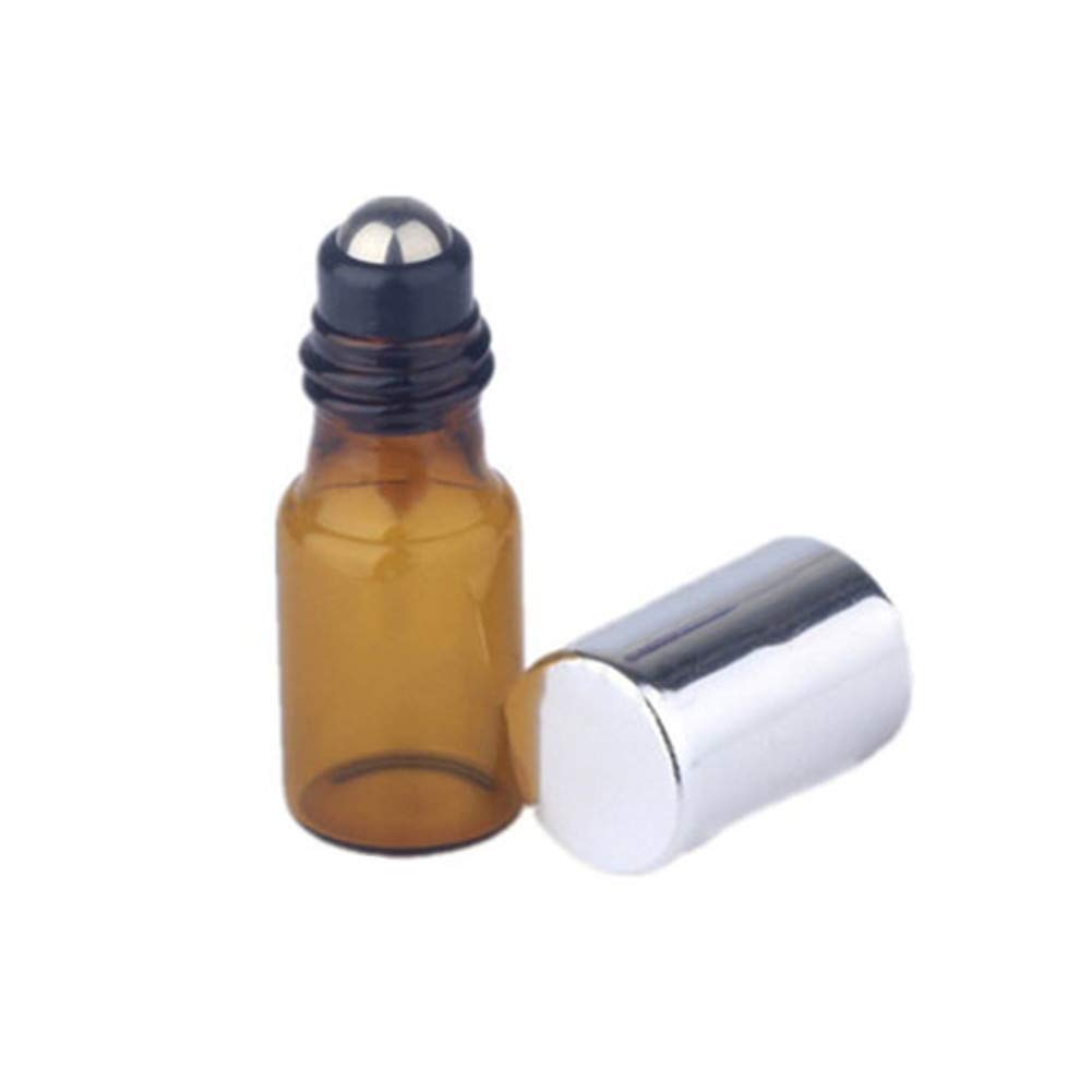 Roll On Vuoto 10ml Per Oli Essenziali - 36 Pezzi Con Sfera Acciaio