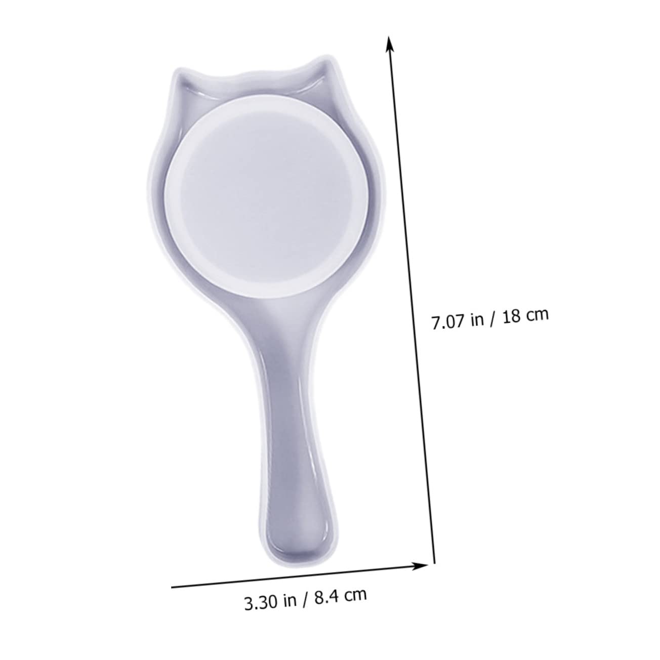 ABOOFAN 5sätze Katzenohren Kamm Silikonform Handwerk Kammform Für Epoxidharz Flexible Und Leicht Zu Entformende Silikonmould Für Kreative Bastelprojekte