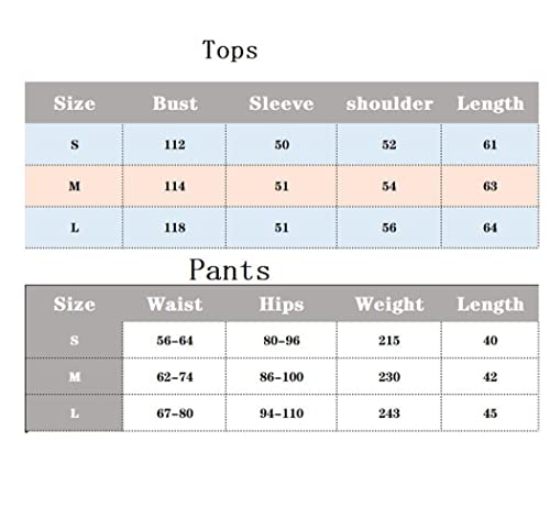 Ensemble survêtement confort sans serrer short rose taille L - 5