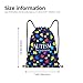 ZLKYSBU Autism Drawstring Backpack,Fashion Drawstring Bag Cute Beach Sack Bags For Gym Shopping Sport Yoga